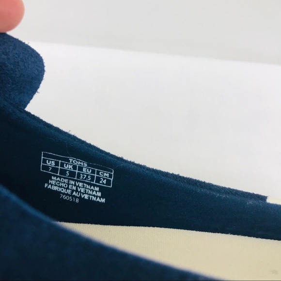 NWT!! TOMS Sunrise Suede Mule Sneakers - Picture 8 of 11